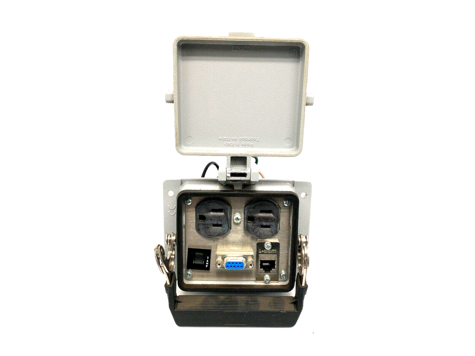 Mencom DP-DB9F-RJ45-R-32 Panel Interface Connector BENT LATCH - Maverick Industrial Sales