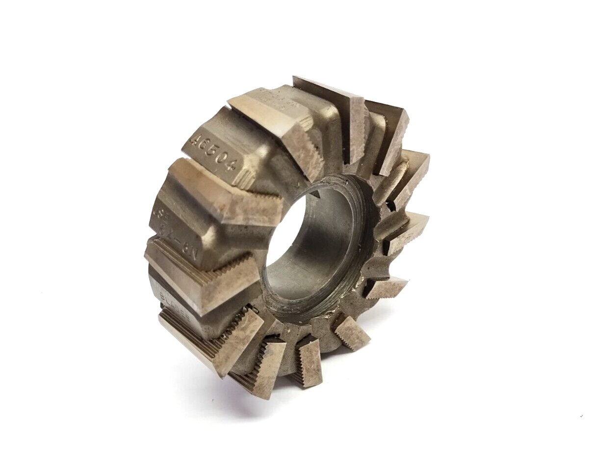 A6504, 62-6N | O.K. Tool Co. A6504 Mill Cutter 62-6N Blades, 4" Dia x 1-1/4", 1-1/2" Hole Dia - Used - Maverick Industrial Sales