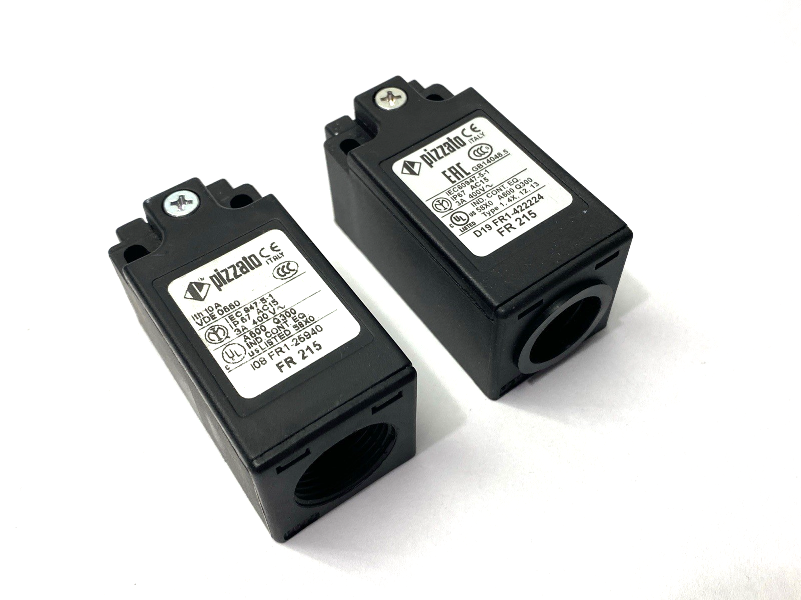 FR 215 | Pizzato Position Switch LOT OF 2 - For parts or not working - Maverick Industrial Sales
