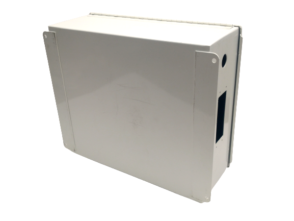 Hoffman A1614CH White Industrial Control Panel Enclosure 16"x14"x6" NO LATCHES - Maverick Industrial Sales