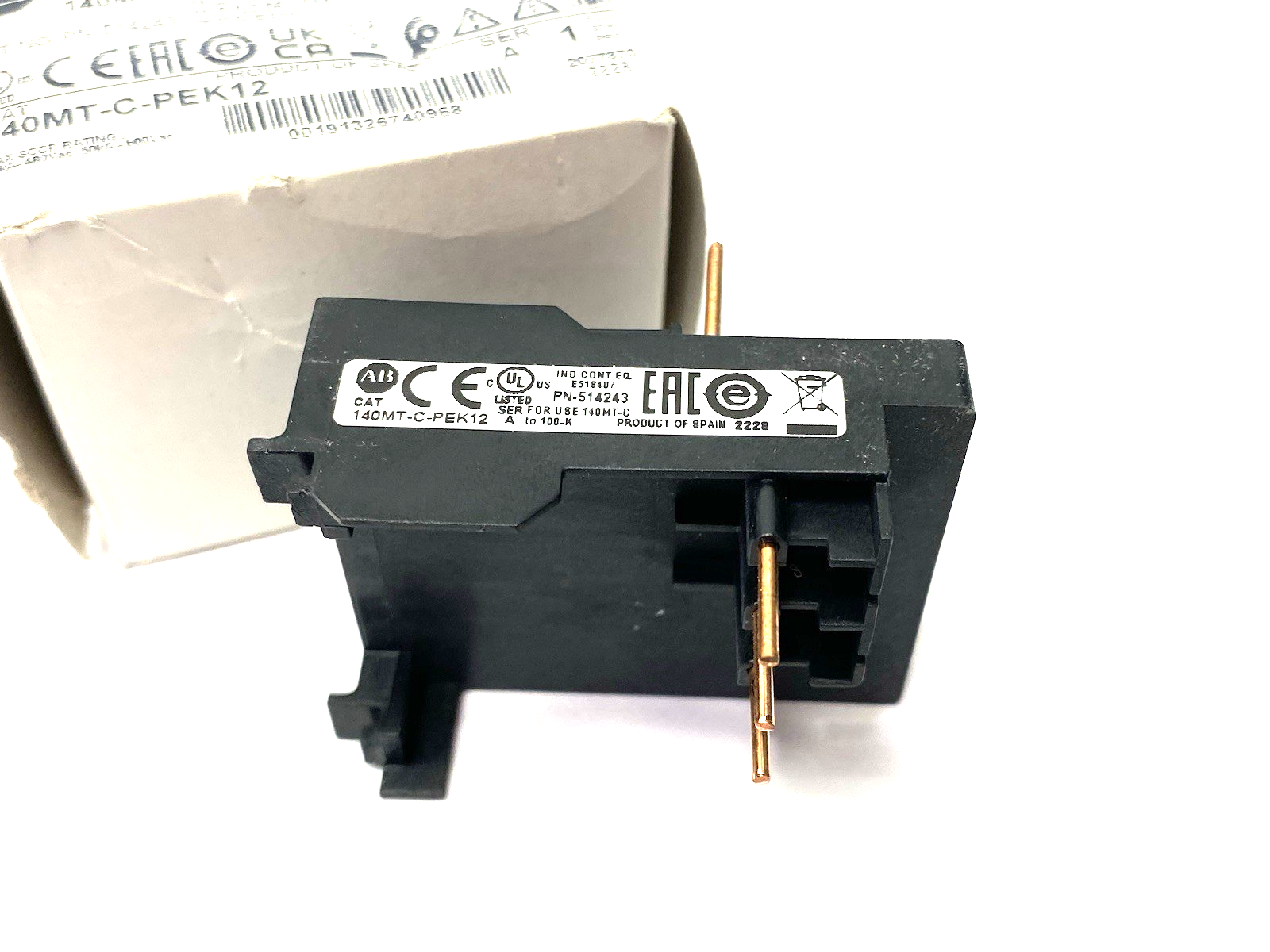 140MT-C-PEK12 | Allen Bradley Ser. A Connection Module 12A - New Other - Maverick Industrial Sales
