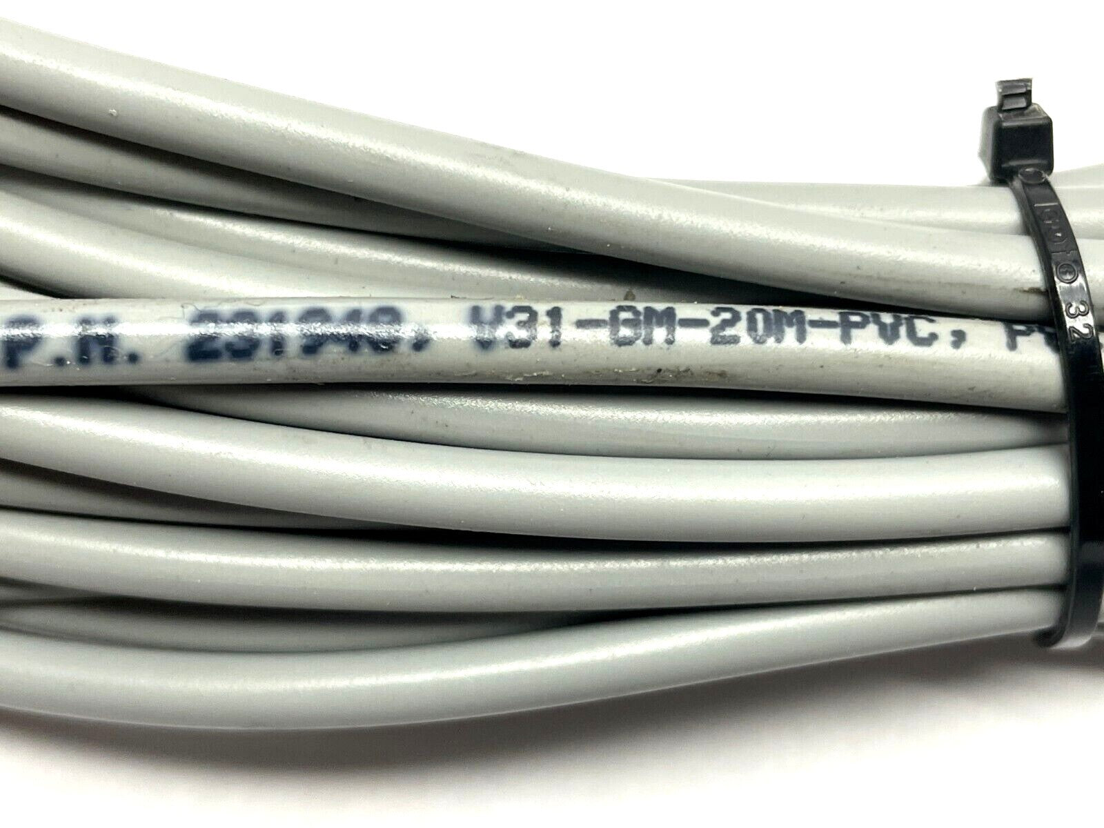 Pepperl+Fuchs V31-GM-20M-PVC Single-Ended Cordset M8 Straight 4-pin 231948 - Maverick Industrial Sales