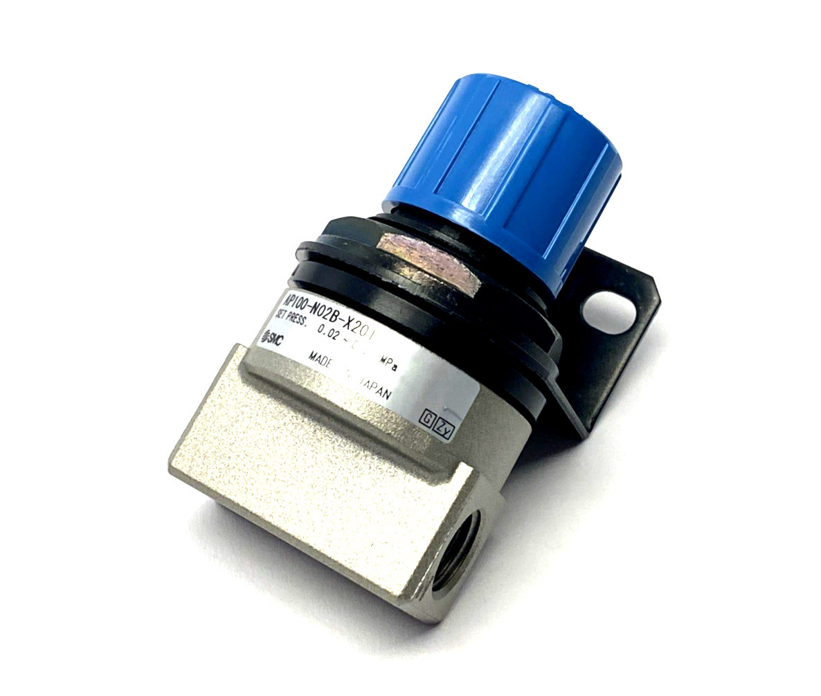 AP100-N02B-X201 | SMC Pneumatic Relieving Valve - New – Open box - Maverick Industrial Sales