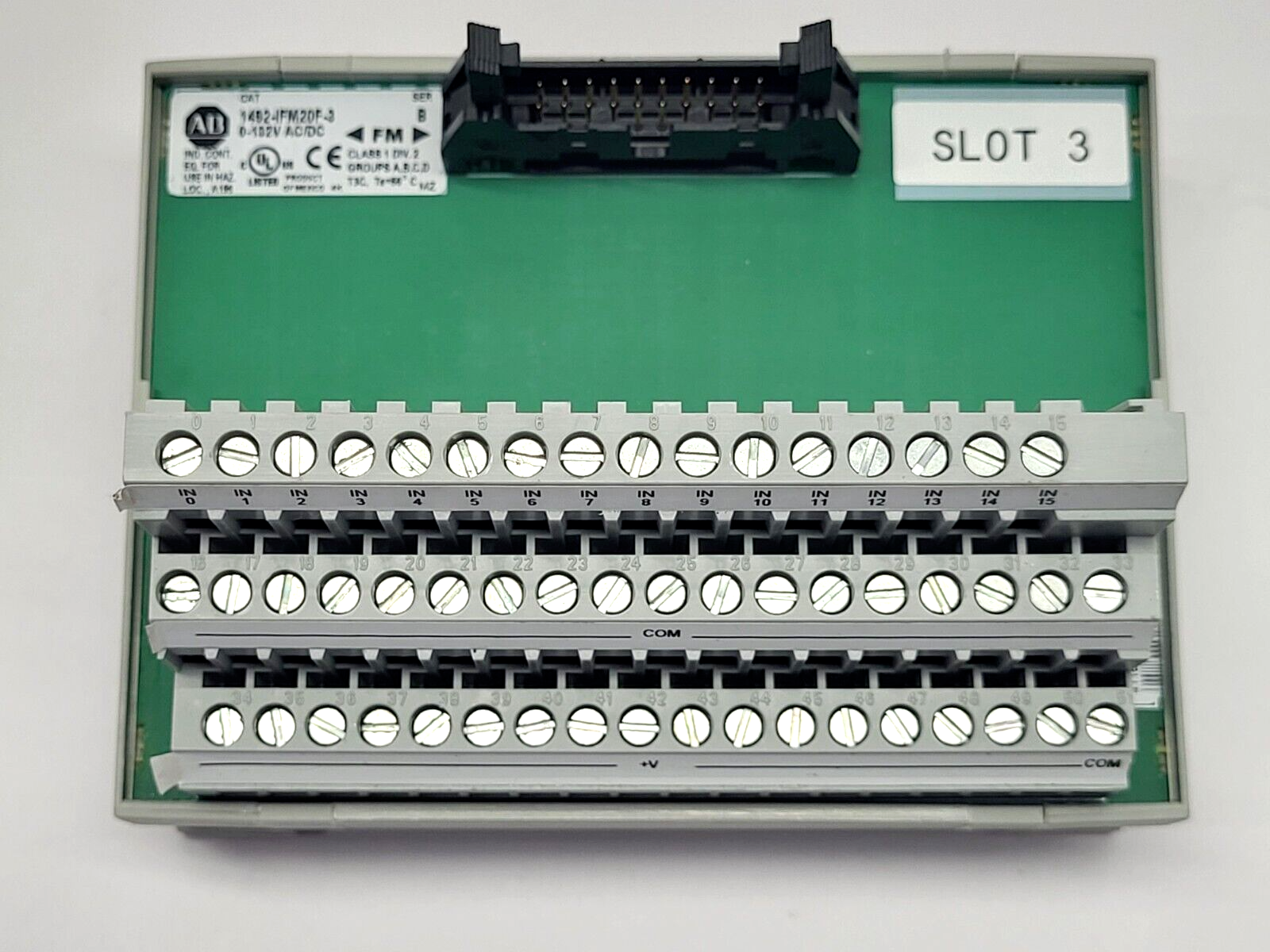 Allen-Bradley 1492-IFM20F-3 Ser. B Wiring Systems Module - Maverick Industrial Sales