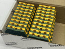 ABB 1SNA165114R1700 Ground Terminal Block Green/Yellow M6/8.P LOT OF 19 - Maverick Industrial Sales