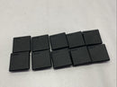 Bosch Rexroth 3842548753 Cap Cover 45X45 ESD Black LOT OF 10 - Maverick Industrial Sales