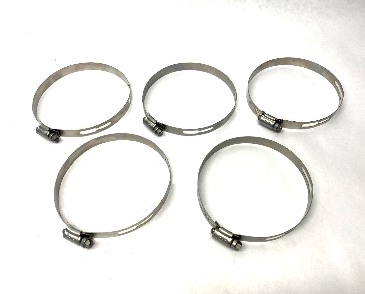 Ideal-Tridon 064 Adjustable Dia. Stainless Steel Hose Clamp 114mm-119mm LOT OF 5 - Maverick Industrial Sales
