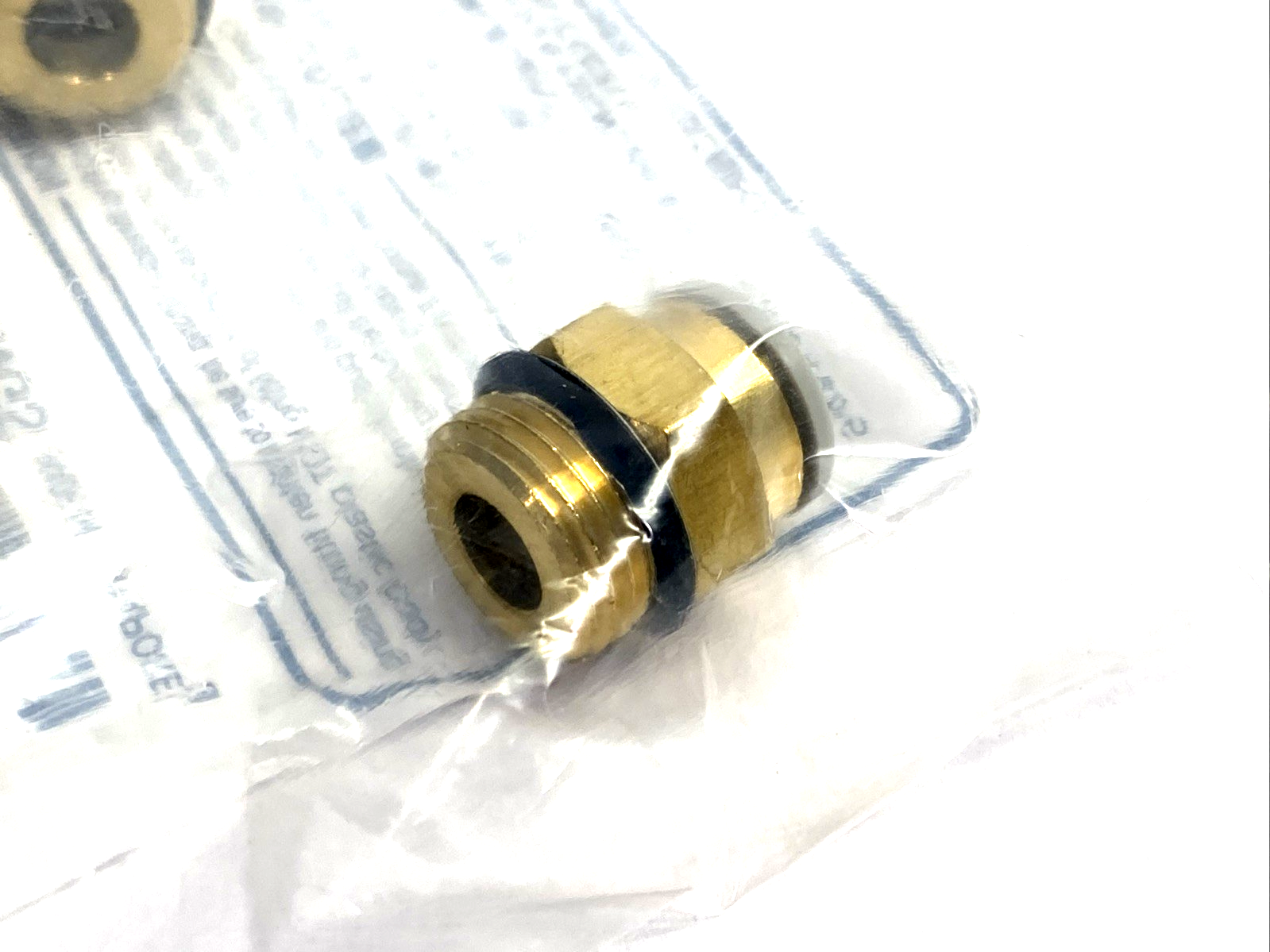 KQ2H10-U03A | SMC Pneumatic One-Touch Fitting 10mm Tube O.D. G 3/8" 5-PACK - New - Maverick Industrial Sales