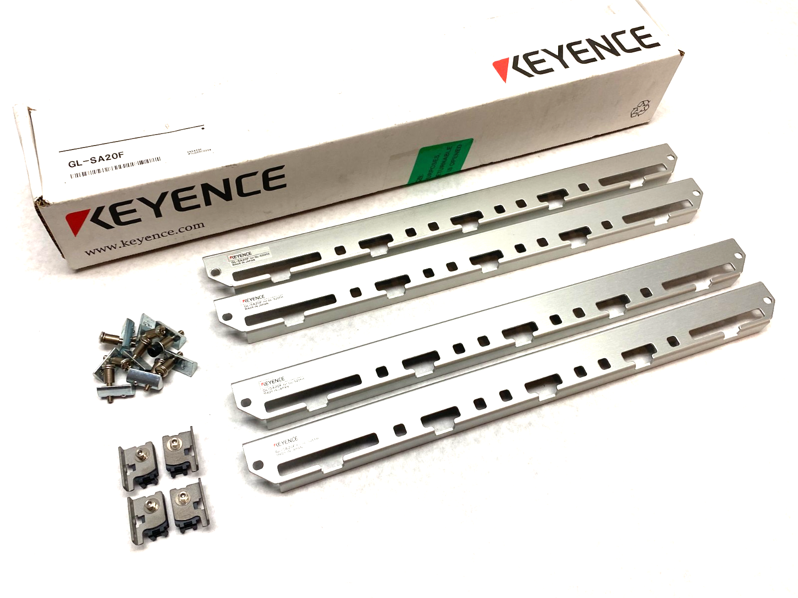 Keyence GL-SA20F Protection Cover for 20-Beam Axes Light Curtain(s) BOX OF 2 SET - Maverick Industrial Sales