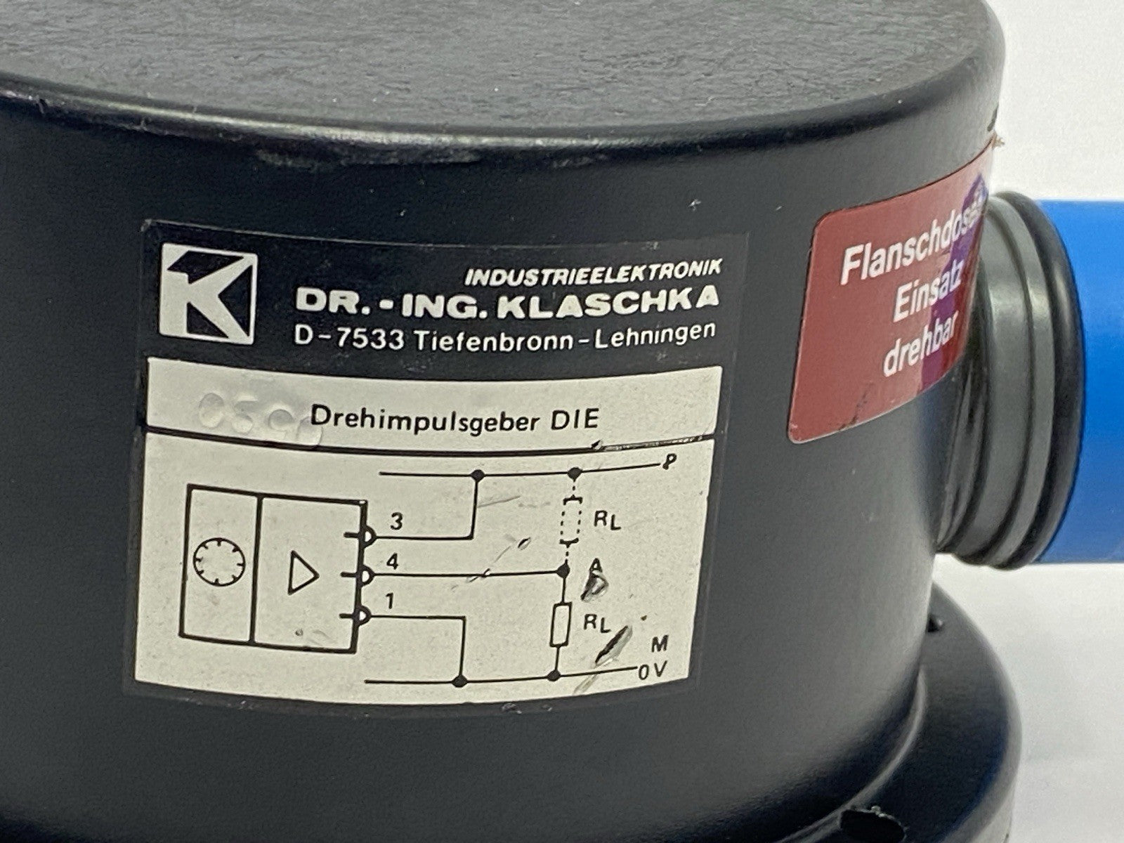 Klaschka DIE/L-1.2-100 Incremental Encoder 8-30V 069044434 - Maverick Industrial Sales