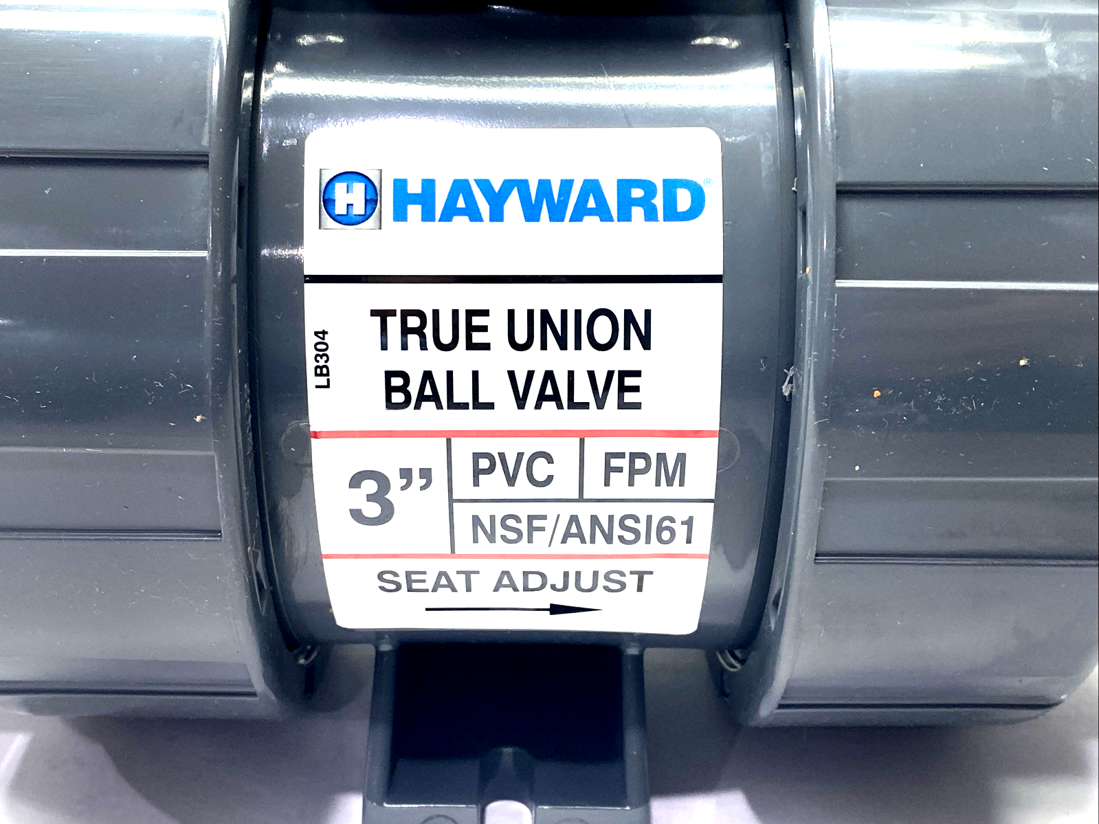 Hayward TB1300S 3" Socket True Union Ball Valve PVC - Maverick Industrial Sales