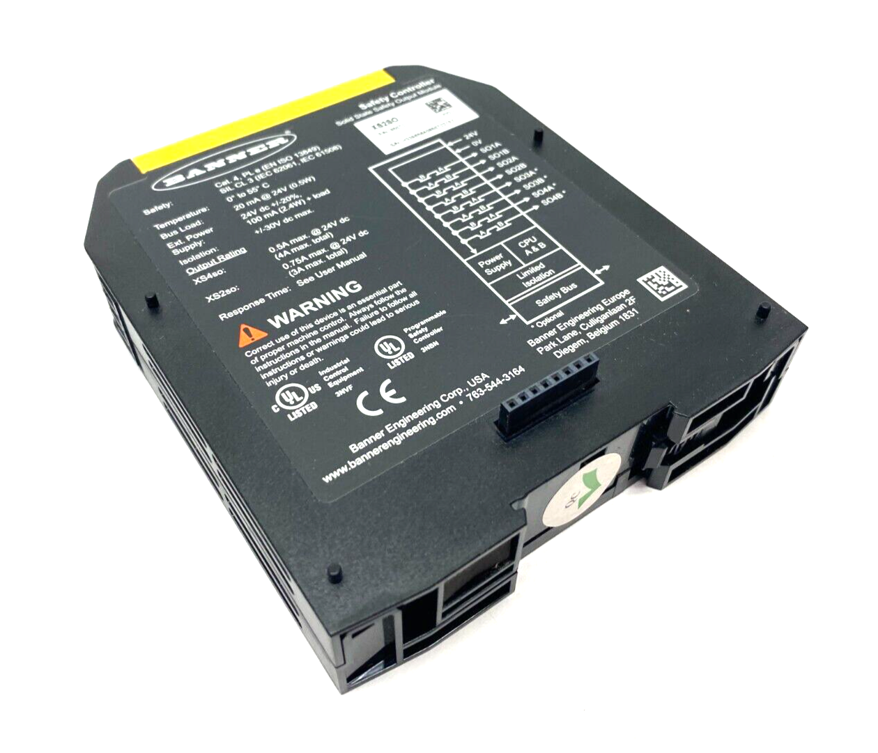 Banner XS2SO Dual-Channel Solid-State Safety Output Module 85072 - Maverick Industrial Sales