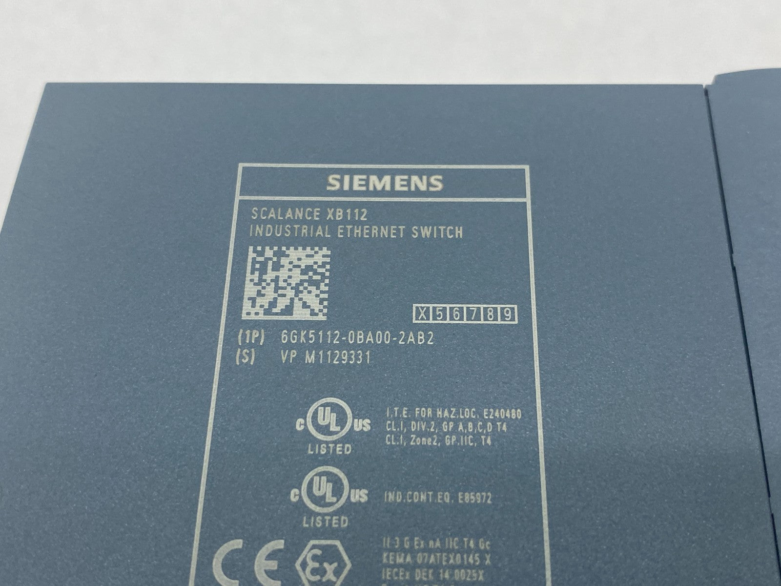 Siemens 6GK5112-0BA00-2AB2 SCALANCE XB112 Unmanaged IE Ethernet Switch - Maverick Industrial Sales