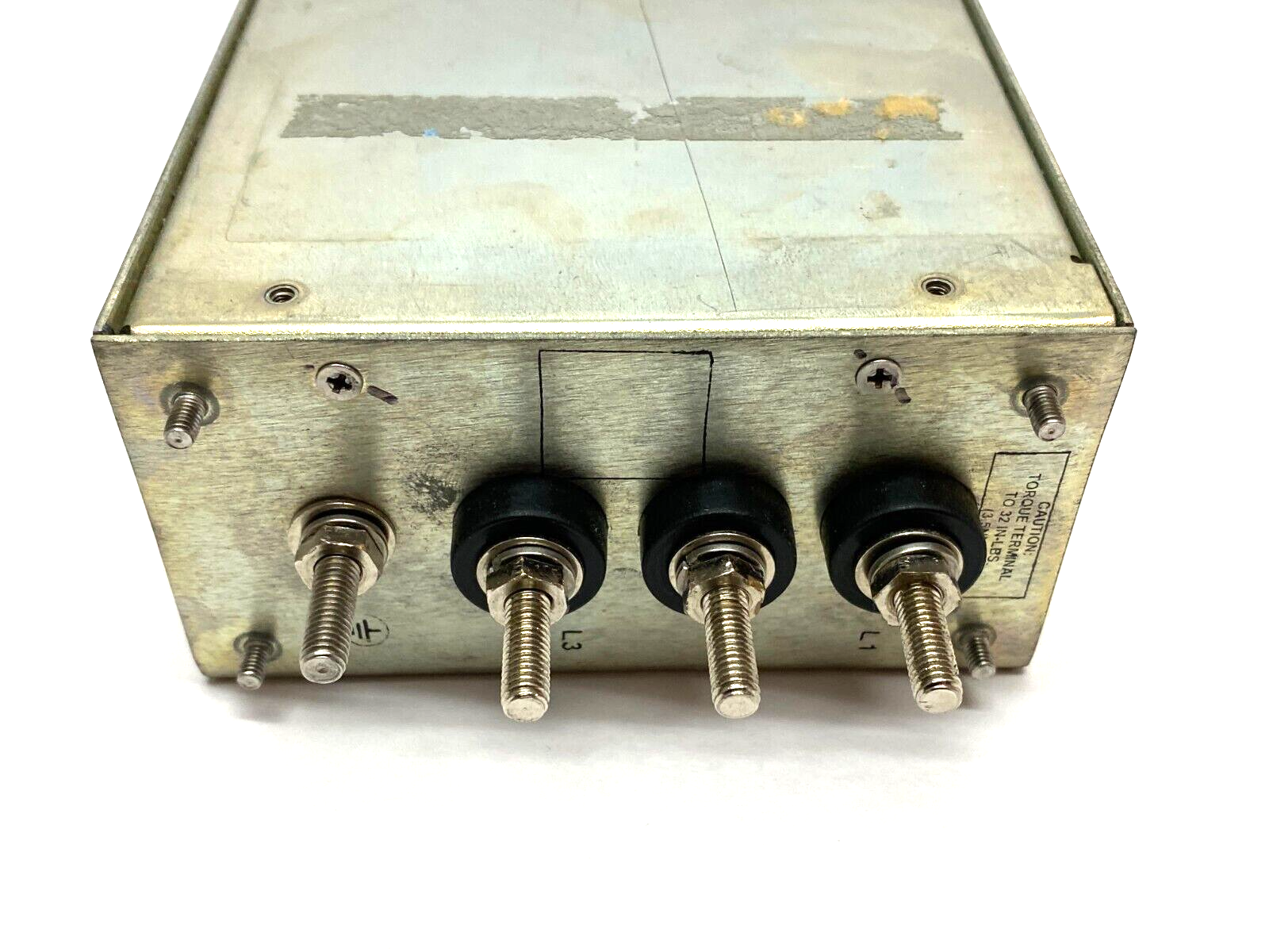 TDK Lambda 26-530-480 Rev. G EMI Power Supply Line Filter 3-Pole - Maverick Industrial Sales