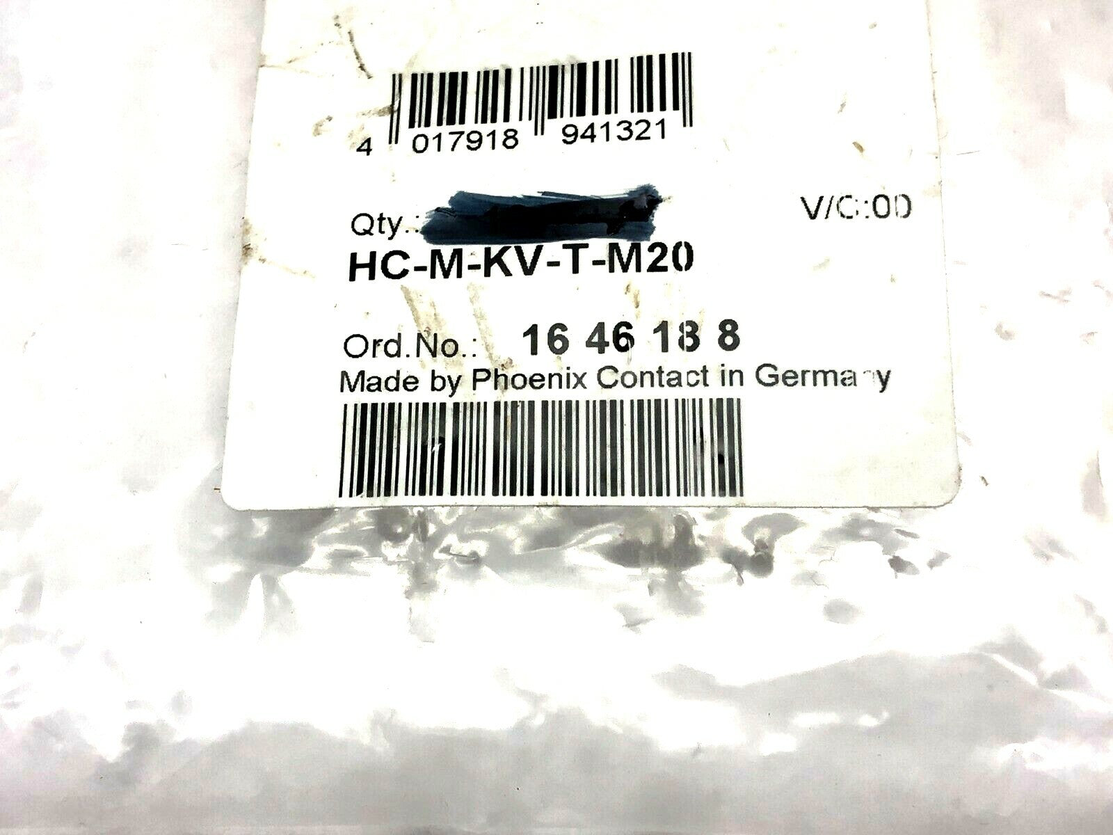 Phoenix Contact HC-M-KV-T-M20 Cable Gland 1646188 - Maverick Industrial Sales