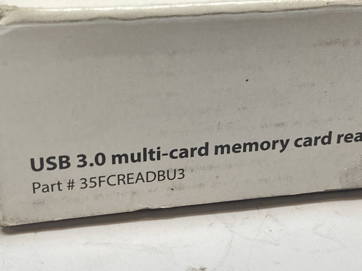 Star Tech 35FCREADBU3 USB 3.0 Multi-Card Memory Card Reader - Maverick Industrial Sales