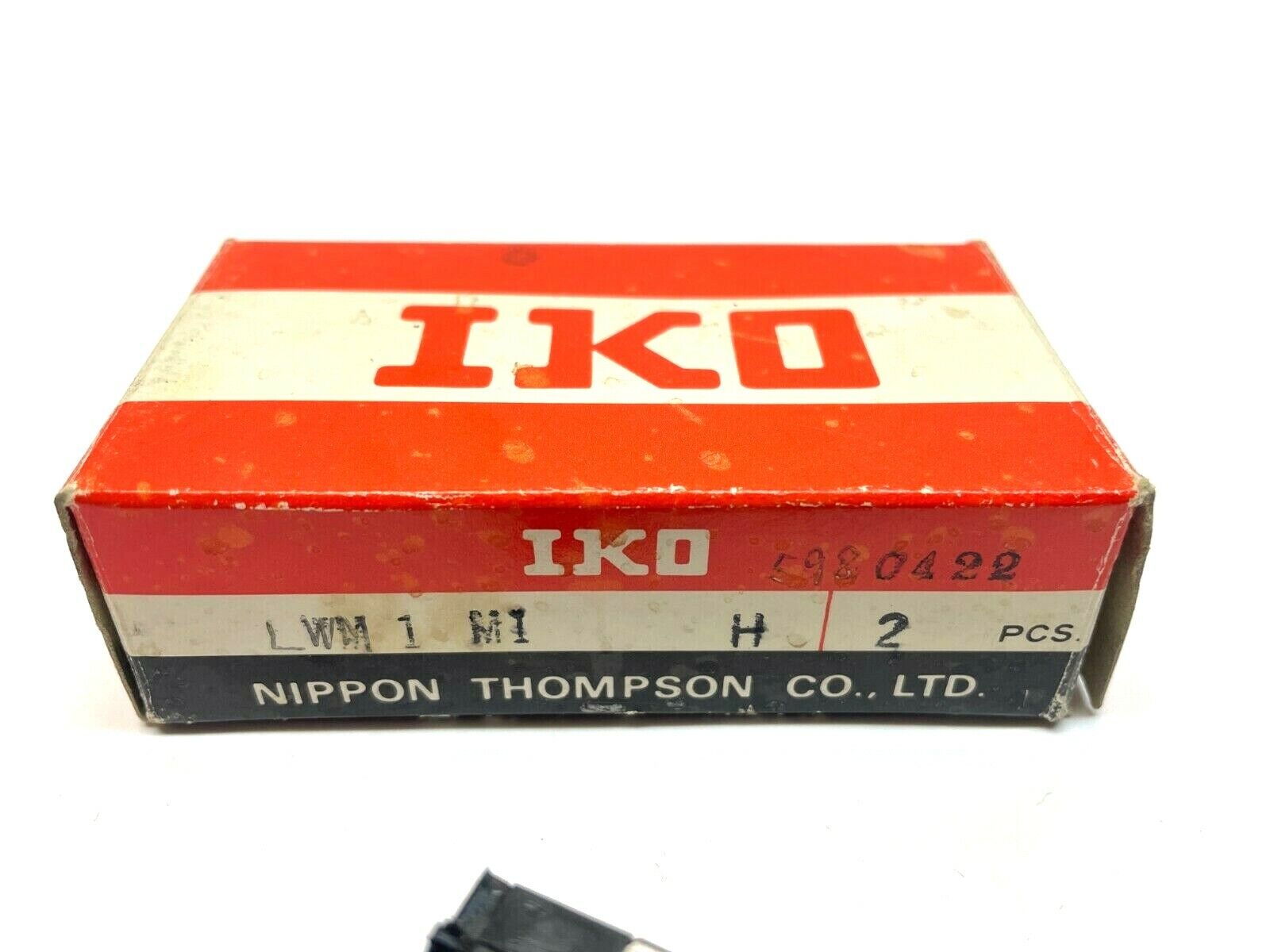IKO LWM-1-MI-H Linear Way Module, Slide Rail with Bearings, Set of 2 - Maverick Industrial Sales