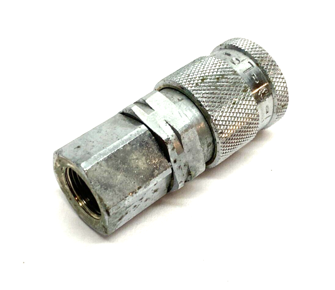 Walther Couplings LP-007-2-WR021-DN7 Self-Sealing Coupling 1/2" NPT Fem Thread - Maverick Industrial Sales
