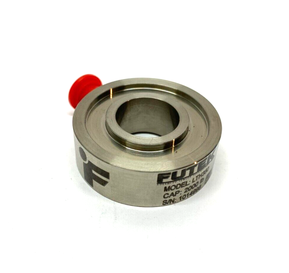 Futek LTH350 FSH04599 Through-Hole Donut Load Cell 5/8" 4-Pin 2000lb Capacity - Maverick Industrial Sales