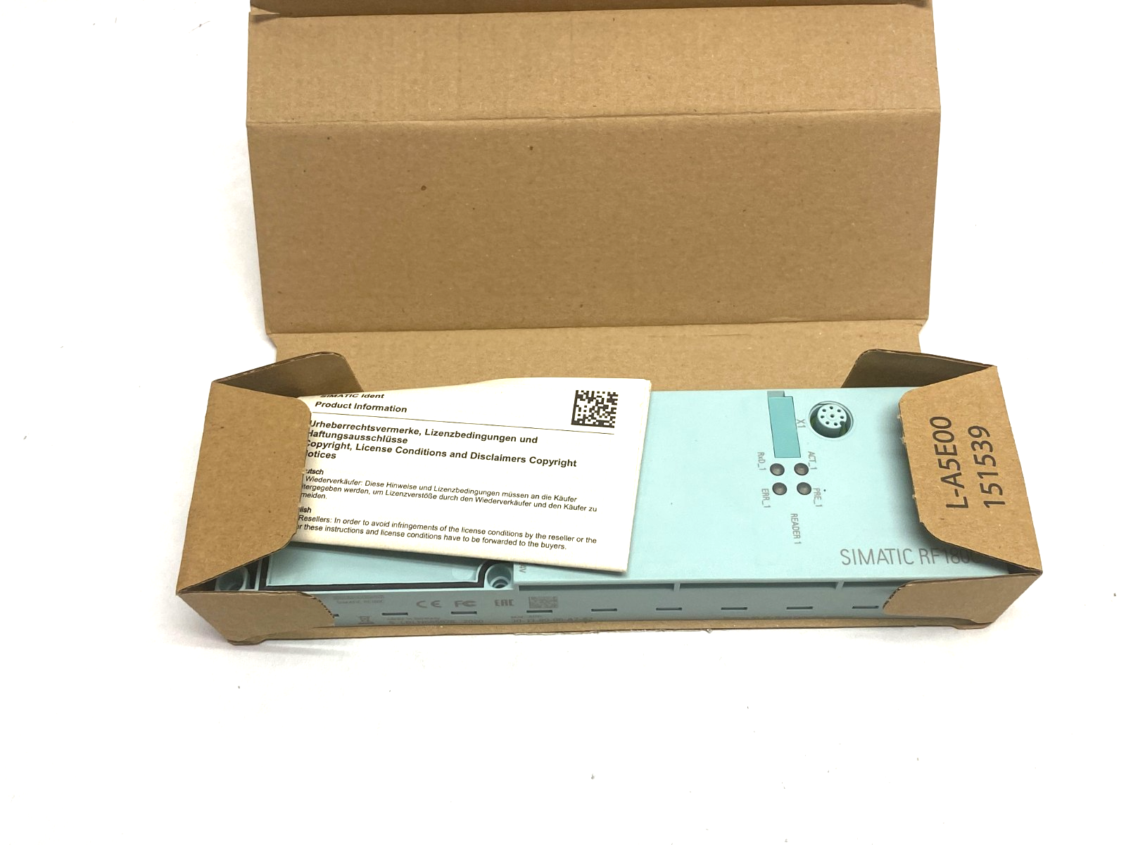 Siemens 6GT2002-0JD00 SIMATIC RF RFID Communications Module RF180C for PROFINET - Maverick Industrial Sales