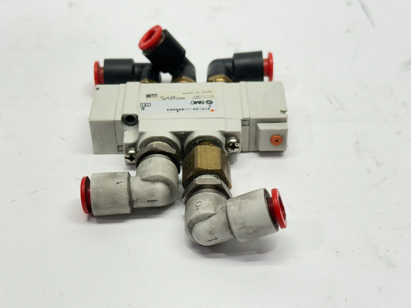 SMC SY5120-UIB98003 Solenoid Valve NO COIL - Maverick Industrial Sales