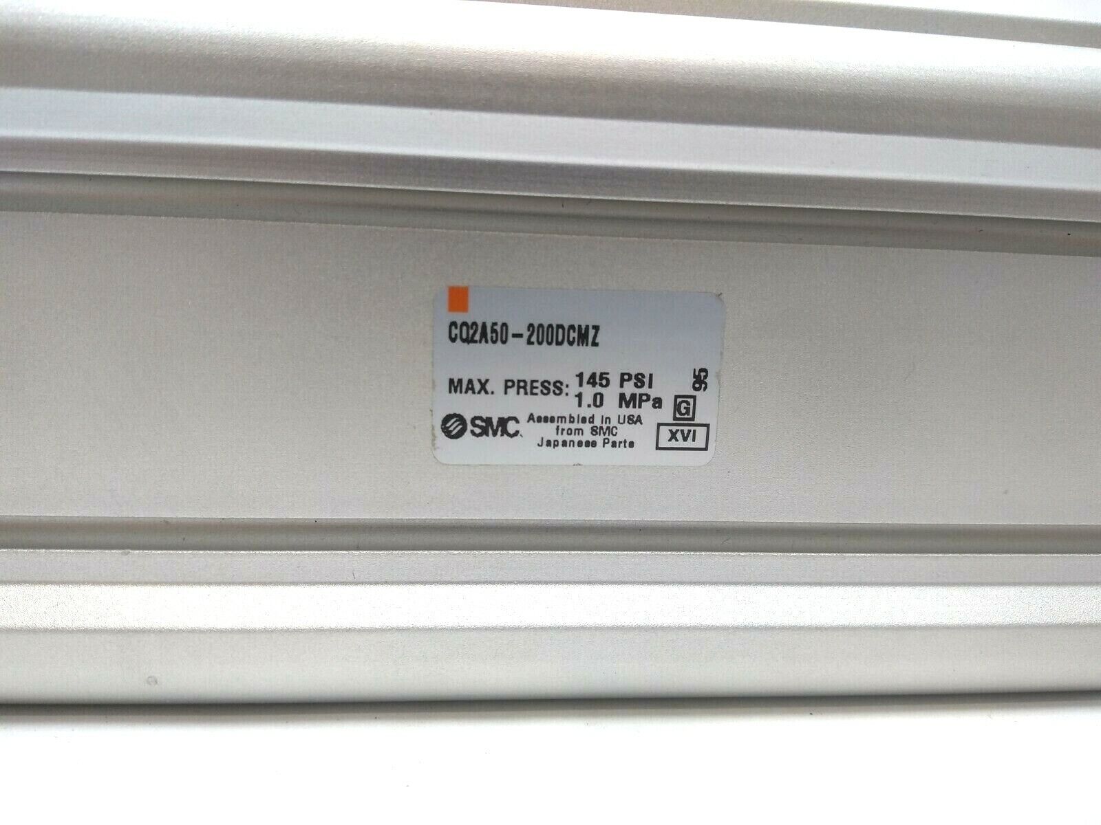 SMC Pneumatics CQ2A50-200DCMZ Compact Cylinder 50mm Bore 200mm Stroke - Maverick Industrial Sales
