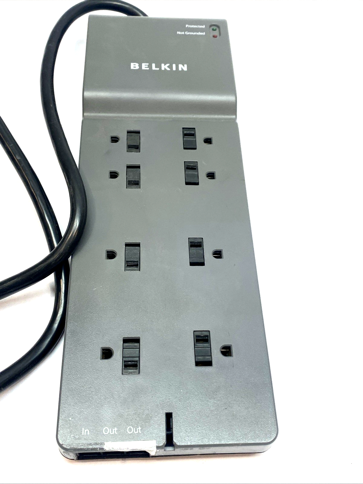 Belkin BE108200-06 8-Outlet 6ft Surge Protector 3390J - Maverick Industrial Sales