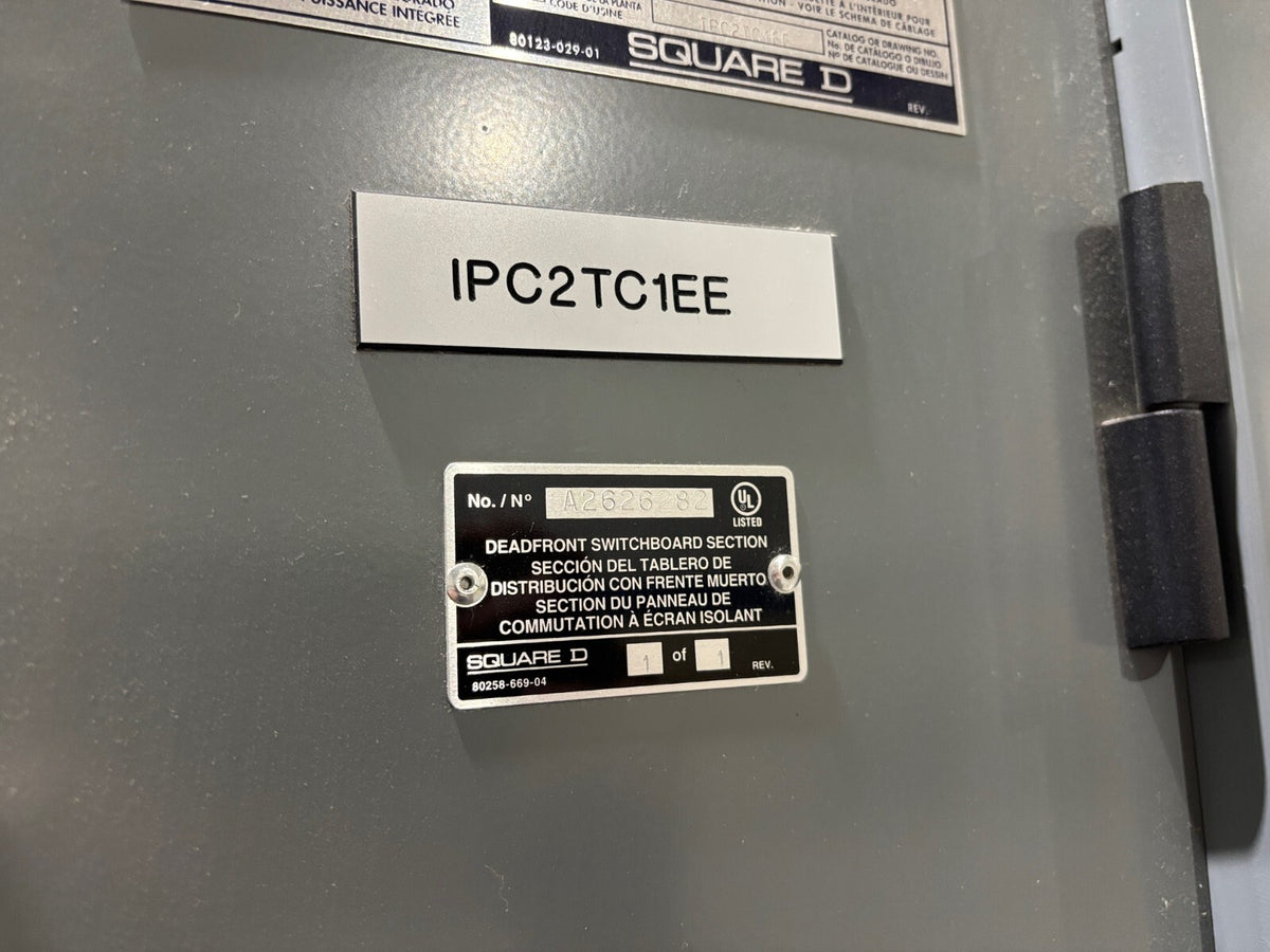 IPC2TC1EE | Square D 225A 75kVA 480Y/277V 208Y/120V Integrated Power Center - Used - Maverick Industrial Sales