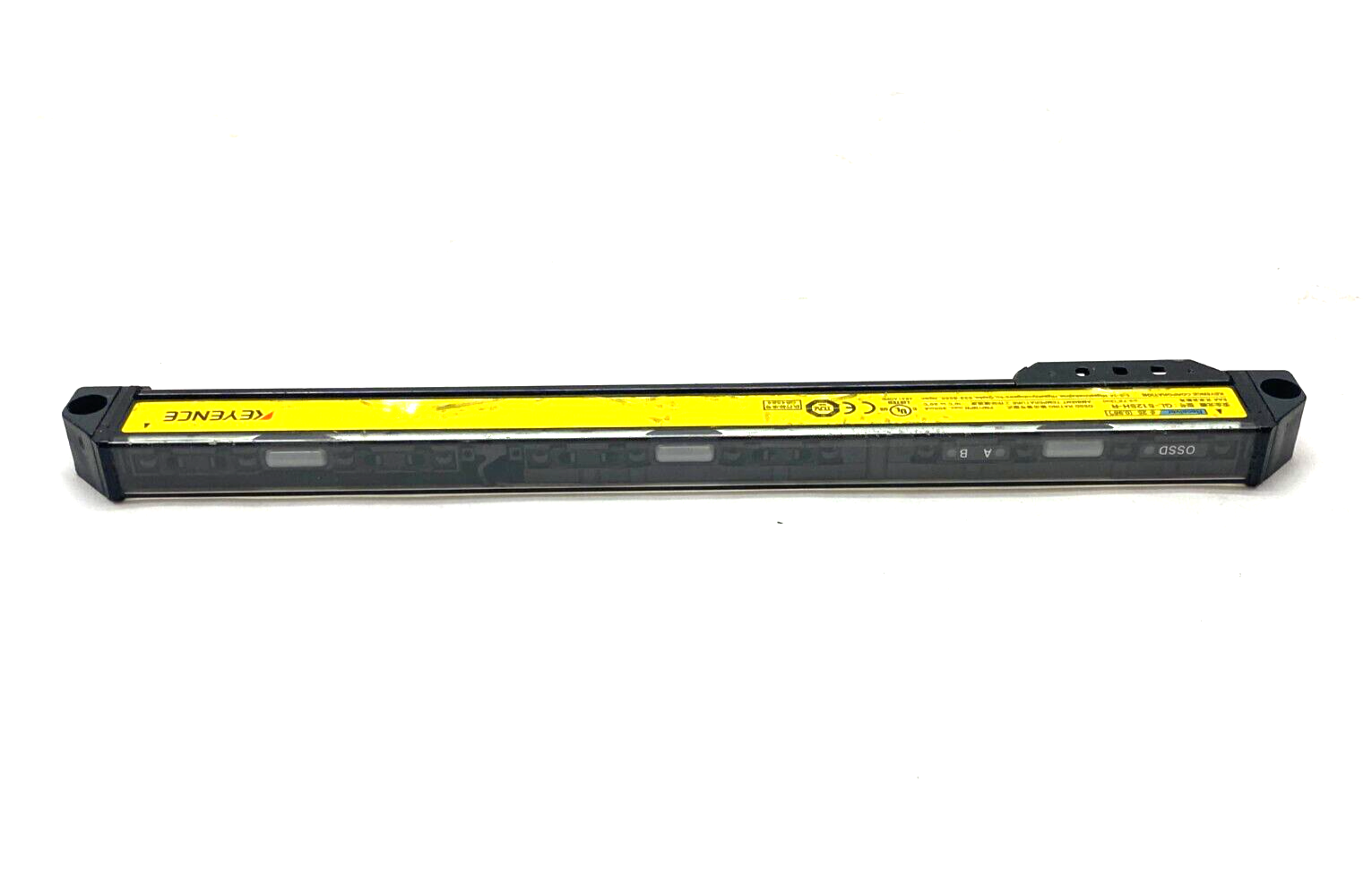 Keyence GL-S12SH-R Safety Light Curtain Receiver Slim Type 12-Beam Axes - Maverick Industrial Sales