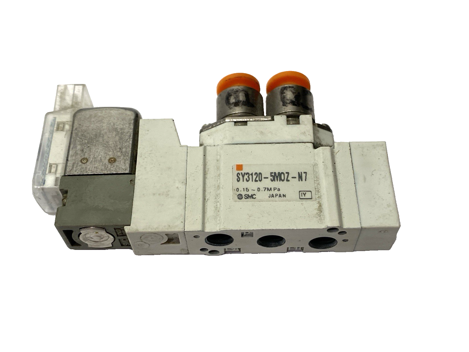 SY3120-5MOZ-N7 | SMC Pneumatic Solenoid Valve 1/4" Ports - Used - Maverick Industrial Sales