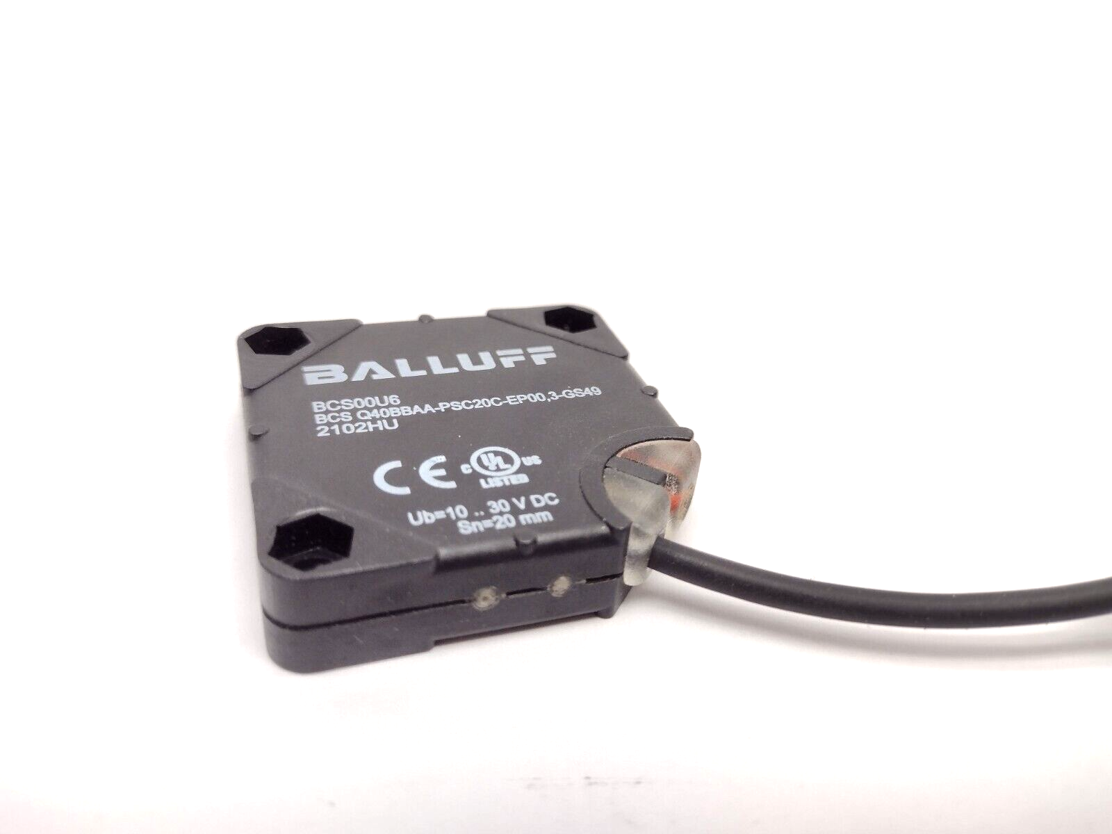 Balluff BCS Q40BBAA-PSC20C-EP00,3-GS49 2219HU Proximity Sensor BCS00U6 PNP-NO - Maverick Industrial Sales
