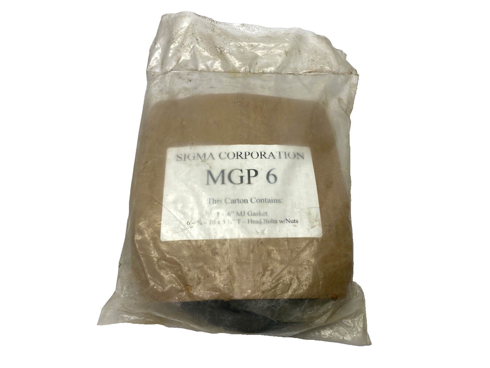 MGP 6 | Sigma Corporation Mechanical Joint Accessory Pack w/ 3/4" x 3-1/2" Bolts - New - Maverick Industrial Sales