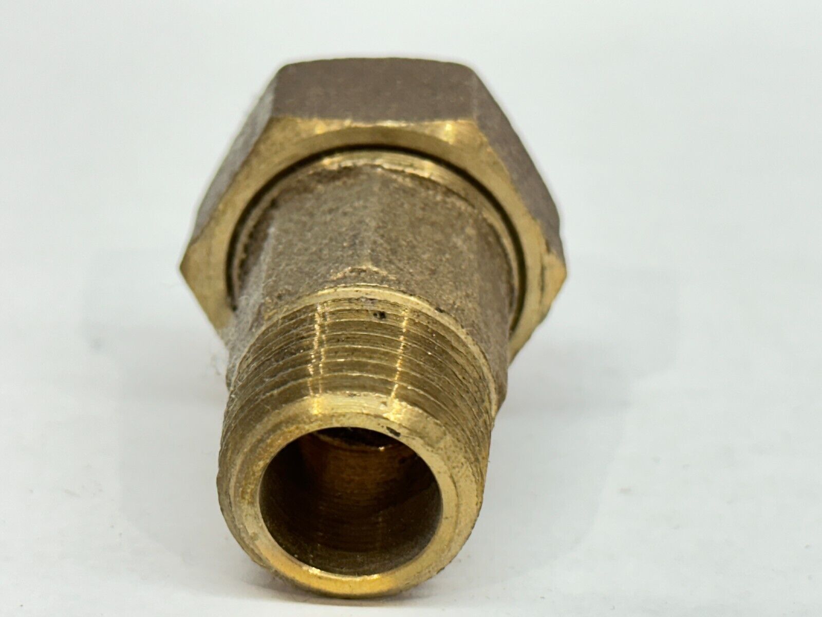 Brass 1/2" Male NPT x 1/2" Slip Union - Maverick Industrial Sales