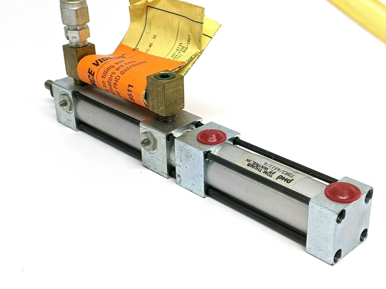 PHD Tom Thumb TDR3/4X11/4-C Series TD Air/Oil Tandem Cylinder - Maverick Industrial Sales