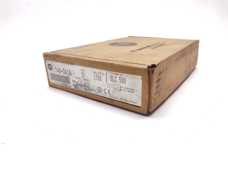 Allen Bradley 1746-OA16 SER D SLC 500 Output Module 85-265V - Maverick Industrial Sales