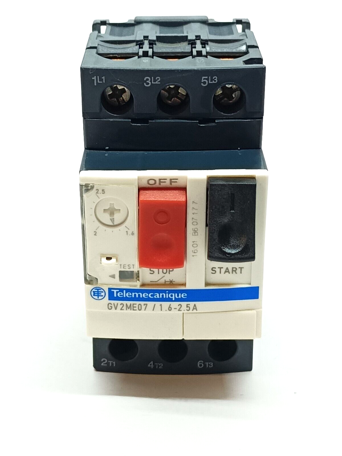 Schneider Electric GV2ME07 Manual Motor Starter 1.6-2.5A - Maverick Industrial Sales