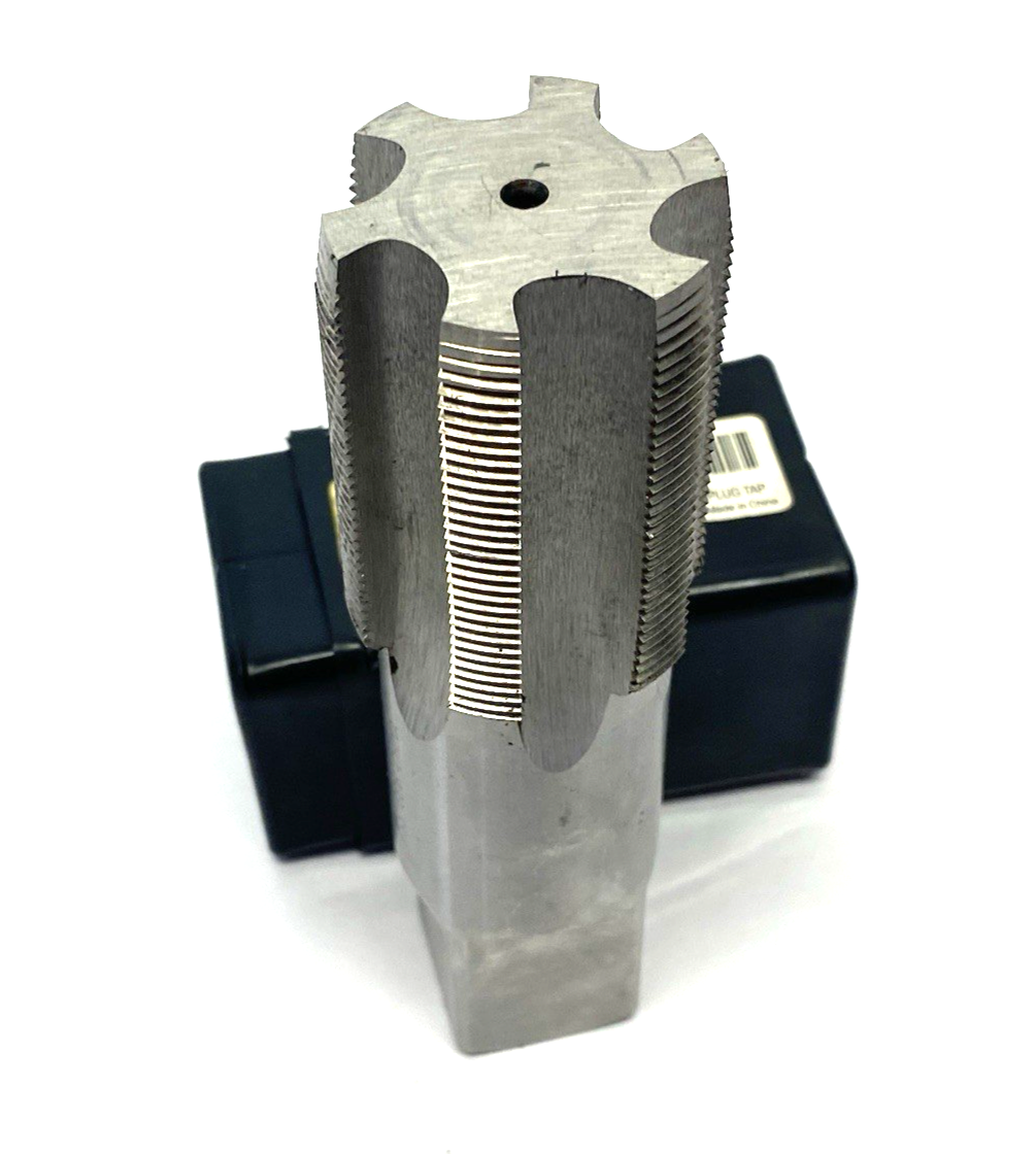 Interstate 09037516 Straight Flute Tap: M39x1.5 Metric Fine, 6 Flute, Plug Chamf - Maverick Industrial Sales
