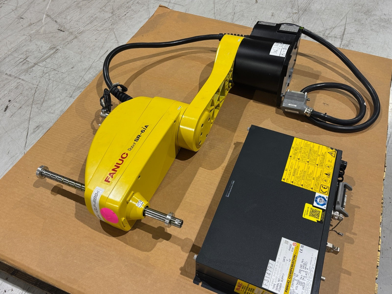 Fanuc SR-6iA Pick & Place Robot System w/ R-30iB Compact Plus Controller (2022) - Maverick Industrial Sales