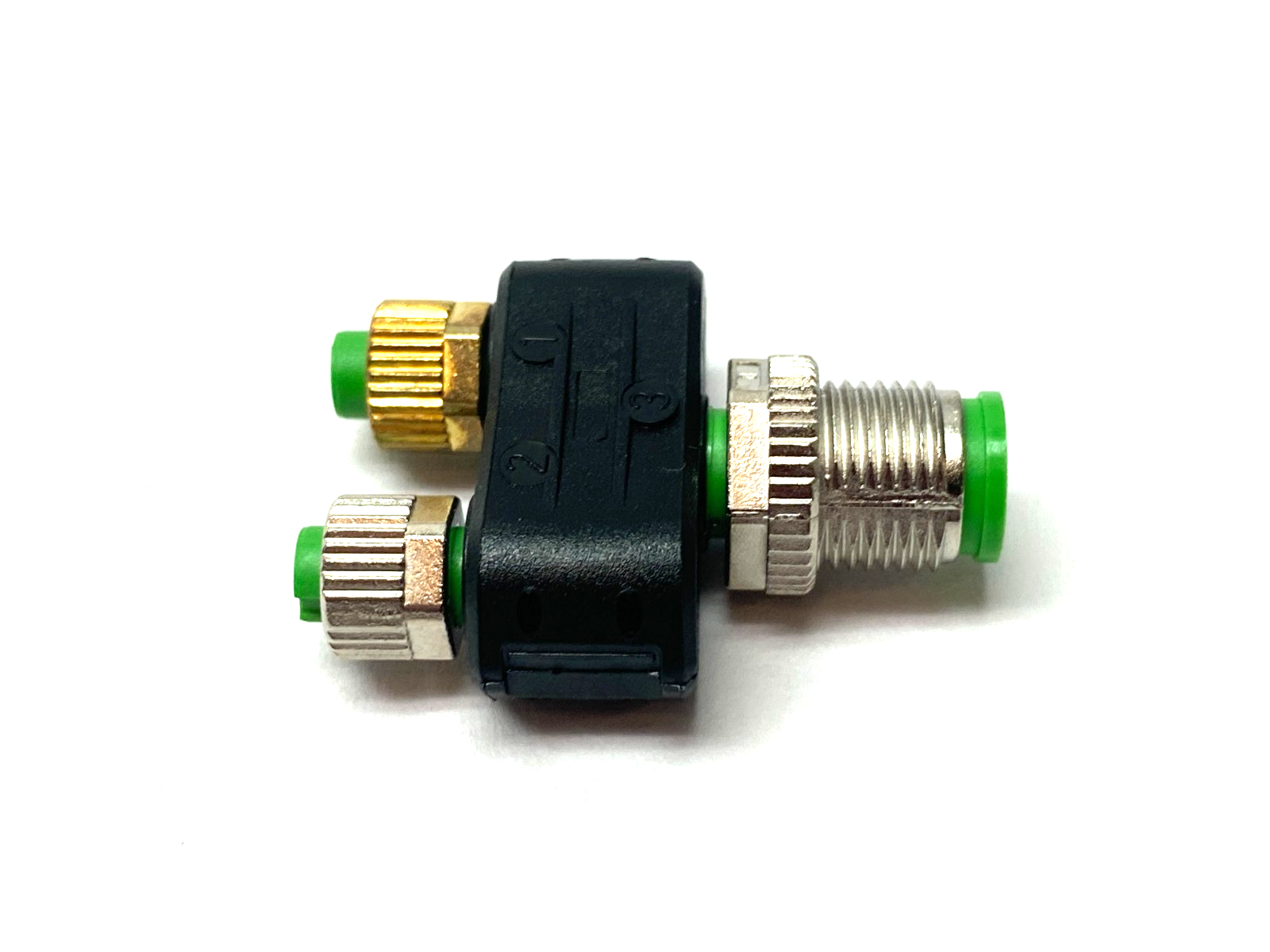 Murrelektronik 7000-41211-0000000 SlimLine T-Coupler M12 Male / 2x M8 3-Pol Fem - Maverick Industrial Sales