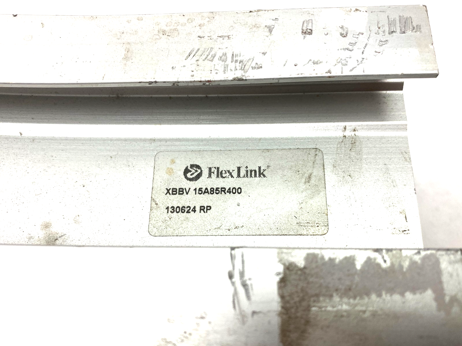 FlexLink XBBV 15A85R400, Aluminum Profile 15 Deg. Vertical Conveyor Bend, X85 - Maverick Industrial Sales