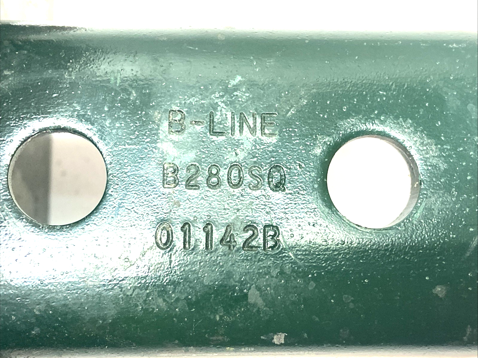 Eaton B280SQ Square Post Base Green 6" x 6" x 3 1/2" Fits B22 1 5/8" - Maverick Industrial Sales
