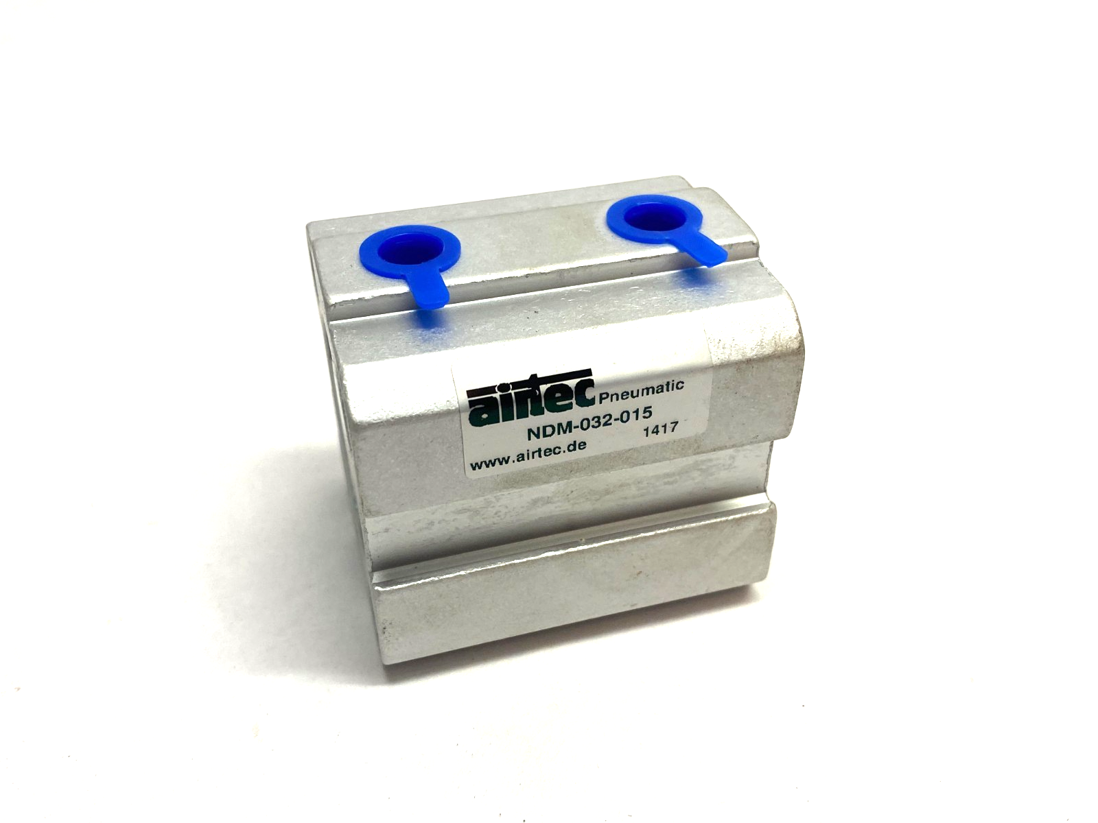 Airtec NDM-032-015 Double-Acting Piston Rod Cylinder 32mm Bore 15mm Stroke - Maverick Industrial Sales