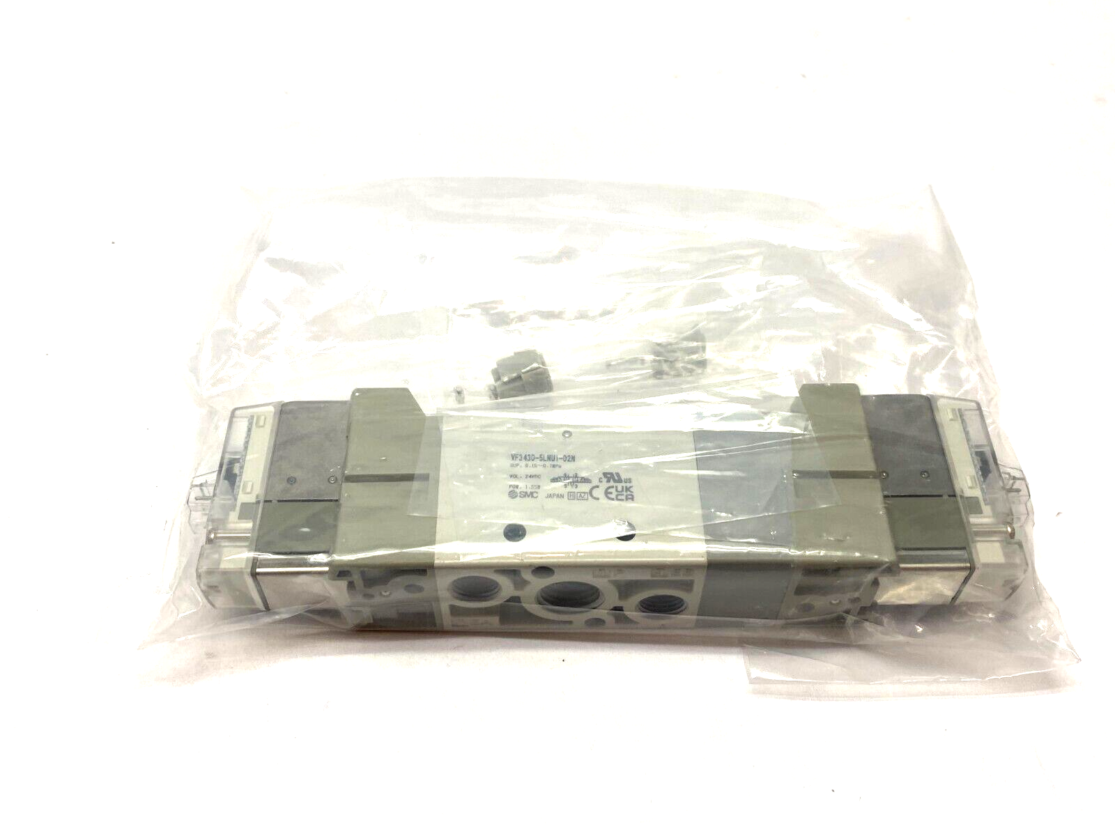 SMC VF3430-5LNU1-02N Body Ported Pilot Valve 5-Port - Maverick Industrial Sales