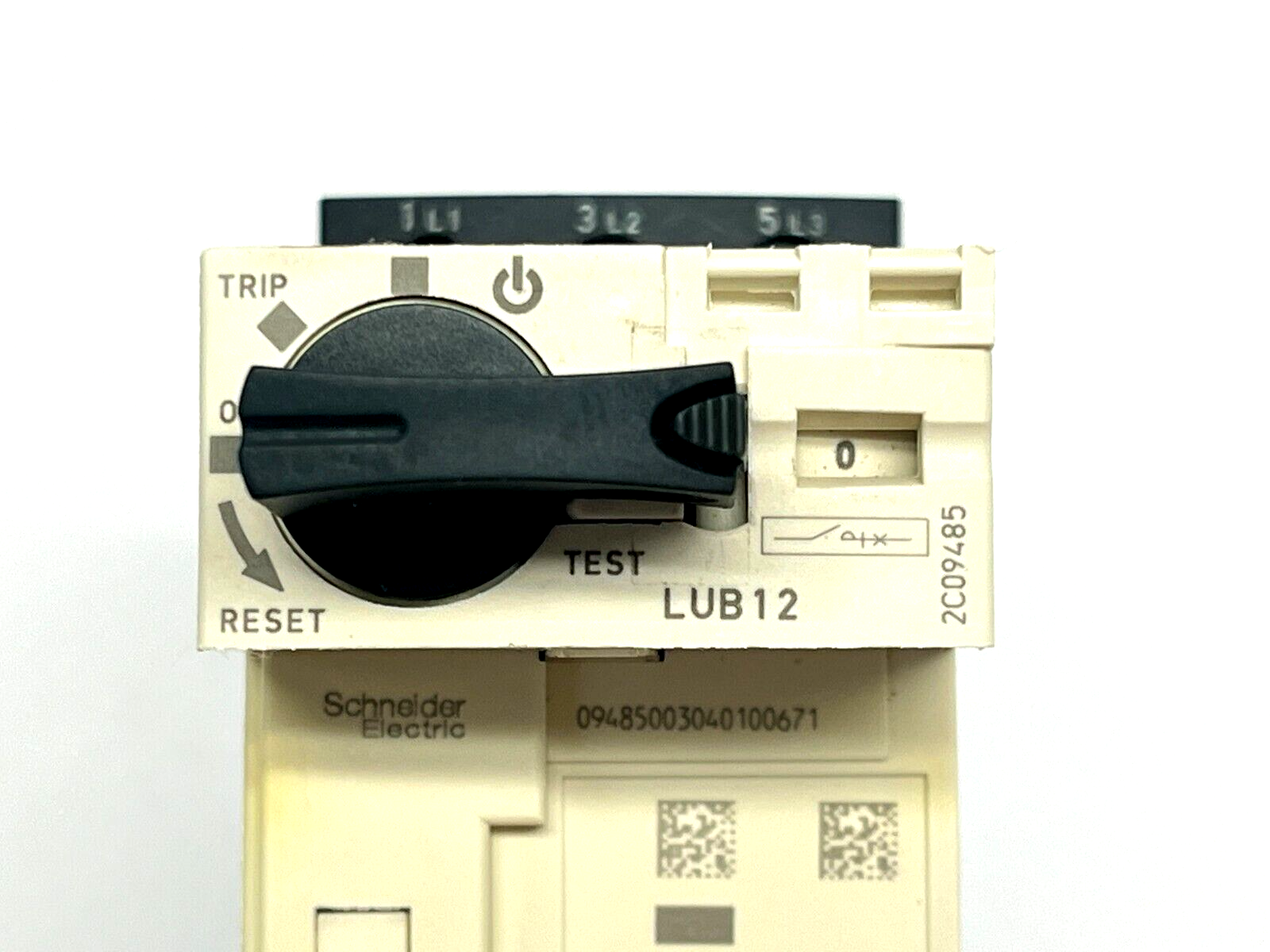 Schneider Electric LUB12 Power Base w/ LUCA05FU Motor Controller LU9BN11 Block - Used - Maverick Industrial Sales