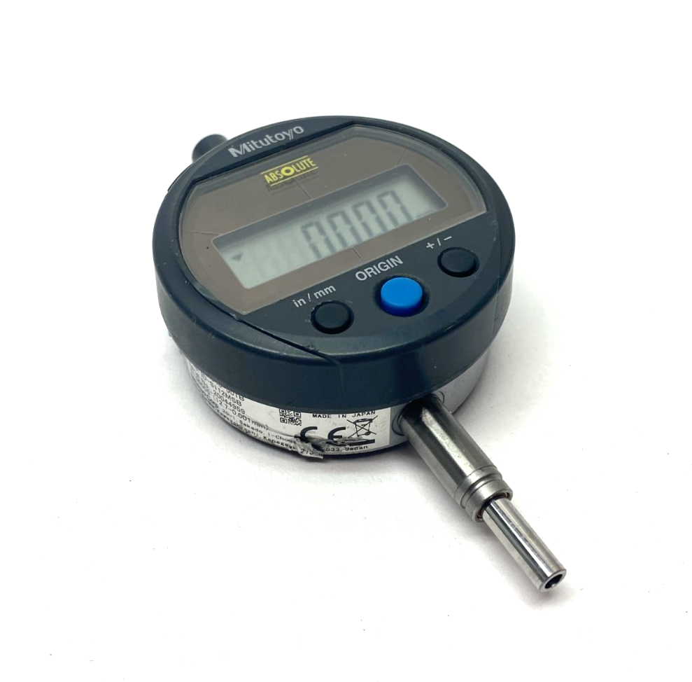Mitutoyo 543-501B ABSOLUTE Digimatic Indicator 12.7mm Range ID-S112MSB - Maverick Industrial Sales