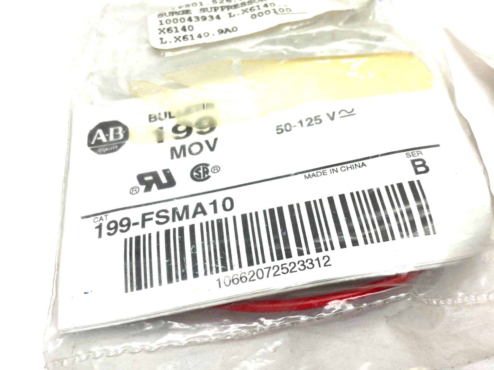 Allen Bradley 199-FSMA10 Series B Surge Suppressor 50-125V LOT OF 3 - Maverick Industrial Sales