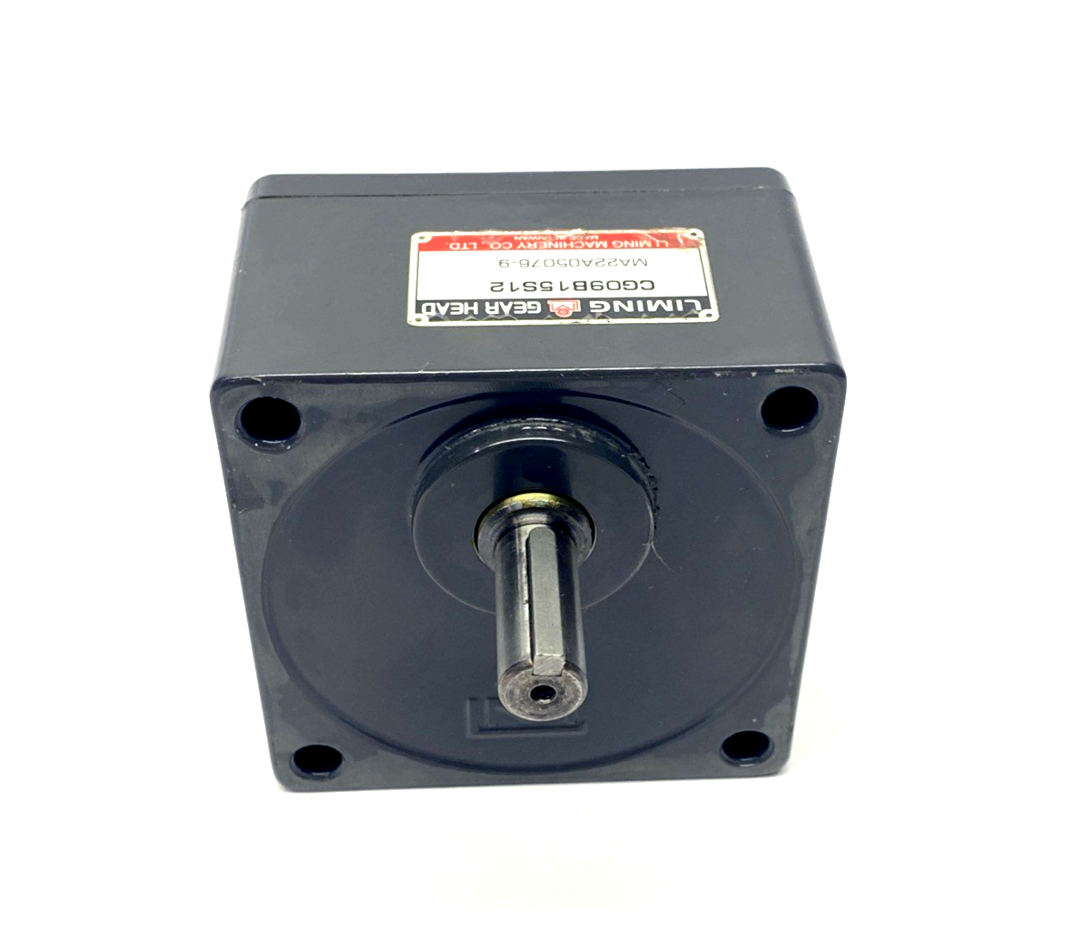Liming CG09B15S12 Gear Reducer/ Gear Head 15:1 Ratio 12mm Shaft - Maverick Industrial Sales