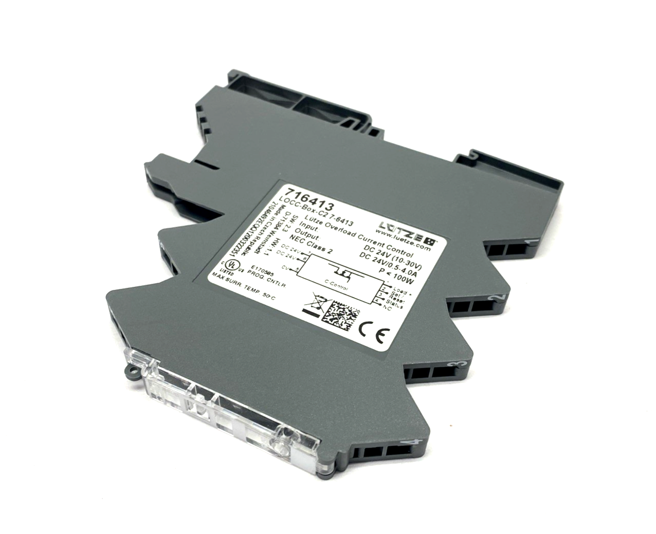 716413 | Lutze Electronic Load Monitor LOCC-BOX-C2 24VDC 4A 100W - New – Open box - Maverick Industrial Sales