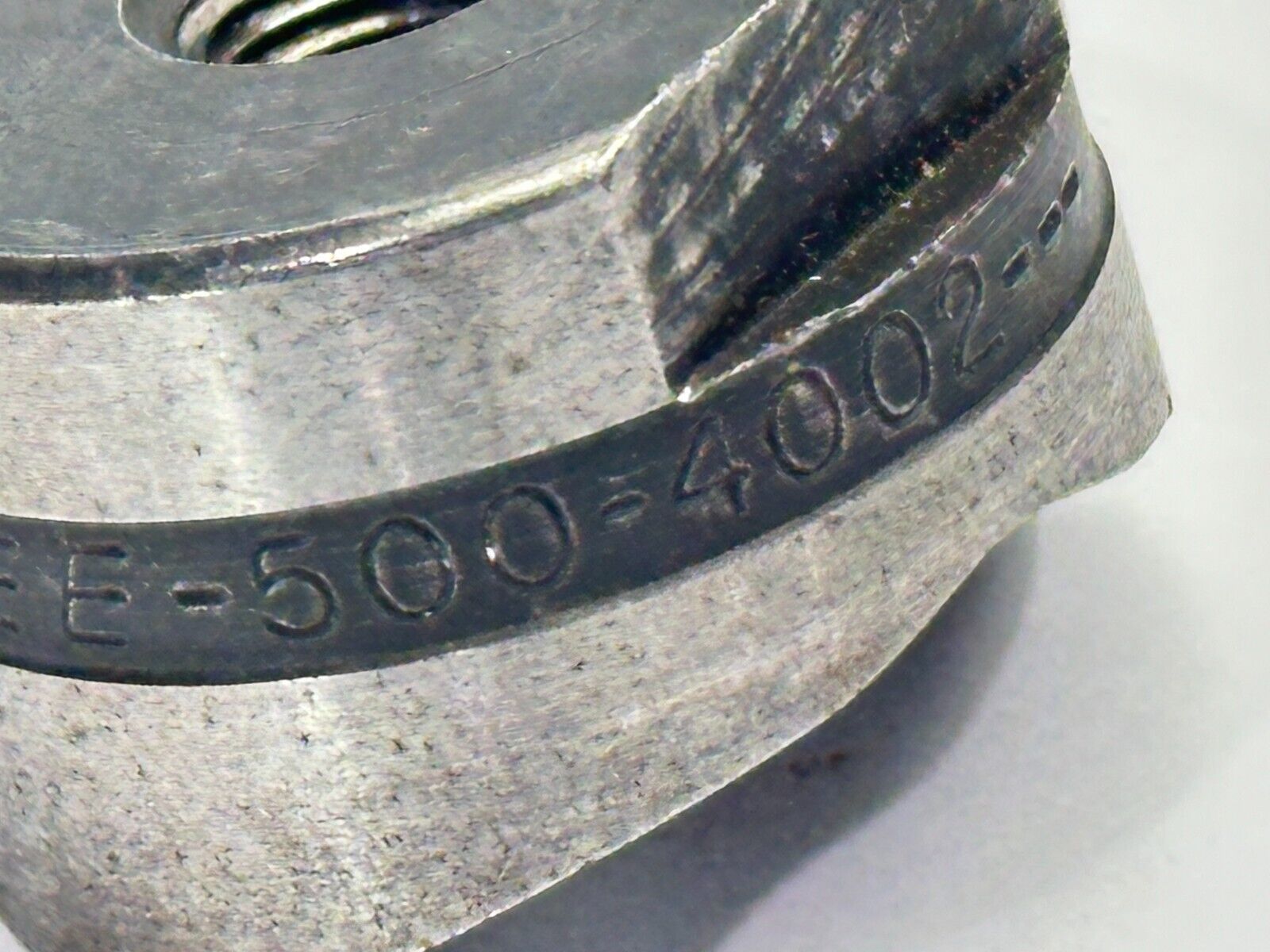 Greenlee 500-4002 Knockout Punch 1-1/4" Diameter HEAD ONLY - Maverick Industrial Sales