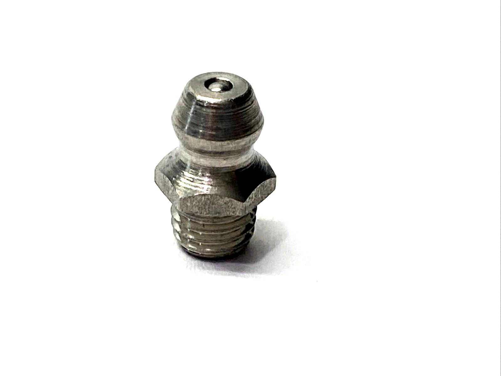 1293K21 Grease Fitting, Striaght, 303 SS, 1/4"-28 SAE-LT Male, 17/32" OAL, 5-PK - Maverick Industrial Sales